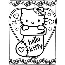 着色页: 凯蒂猫 (动画片) #36854 - 免费可打印着色页