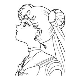 着色页: 美少女战士 (动画片) #50449 - 免费可打印着色页