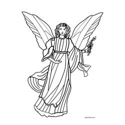 着色页: 天使 (人物) #86306 - 免费可打印着色页