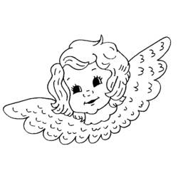着色页: 天使 (人物) #86377 - 免费可打印着色页