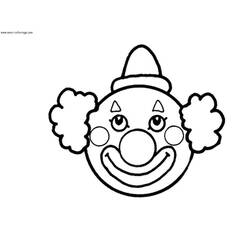 着色页: 小丑 (人物) #90901 - 免费可打印着色页