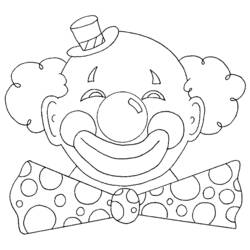着色页: 小丑 (人物) #90961 - 免费可打印着色页