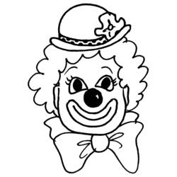 着色页: 小丑 (人物) #91063 - 免费可打印着色页