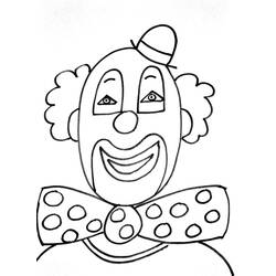 着色页: 小丑 (人物) #91154 - 免费可打印着色页