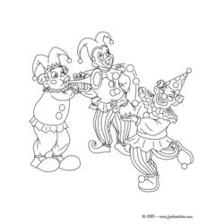 着色页: 小丑 (人物) #148908 - 免费可打印着色页