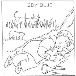 着色页: 男孩 (人物) #97410 - 免费可打印着色页