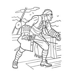 着色页: 海盗 (人物) #105103 - 免费可打印着色页