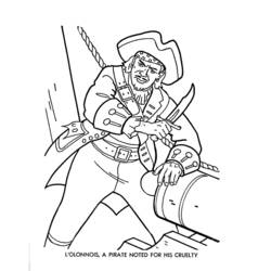 着色页: 海盗 (人物) #105173 - 免费可打印着色页