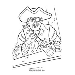 着色页: 海盗 (人物) #105184 - 免费可打印着色页