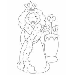 着色页: 女王 (人物) #106233 - 免费可打印着色页