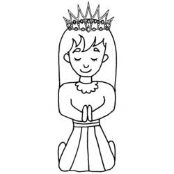 着色页: 女王 (人物) #106311 - 免费可打印着色页