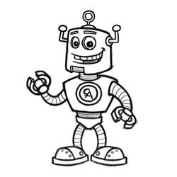 着色页: 机器人 (人物) #106838 - 免费可打印着色页