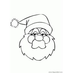 着色页: 圣诞老人 (人物) #104767 - 免费可打印着色页