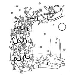 着色页: 圣诞老人 (人物) #104844 - 免费可打印着色页