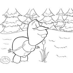 着色页: 雪人 (人物) #89300 - 免费可打印着色页