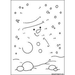 着色页: 雪人 (人物) #89463 - 免费可打印着色页