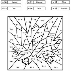 着色页: 一年级魔法涂色 (按数字着色) #178228 - 免费可打印着色页