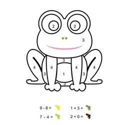 着色页: 二年级魔法涂色 (按数字着色) #178334 - 免费可打印着色页