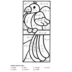 着色页: 四年级魔法涂色 (按数字着色) #178397 - 免费可打印着色页