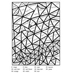 着色页: 四年级魔法涂色 (按数字着色) #178399 - 免费可打印着色页