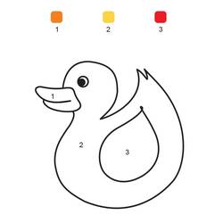 着色页: 幼儿园魔法涂色 (按数字着色) #201529 - 免费可打印着色页
