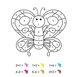 着色页: 幼儿园魔法涂色 (按数字着色) #201540 - 免费可打印着色页