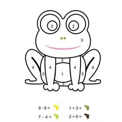 着色页: 幼儿园魔法涂色 (按数字着色) #201542 - 免费可打印着色页