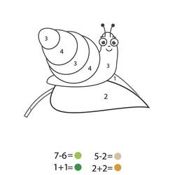 着色页: 幼儿园魔法涂色 (按数字着色) #201545 - 免费可打印着色页