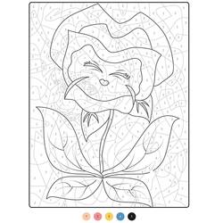 着色页: 魔法困难 (按数字着色) #216653 - 免费可打印着色页
