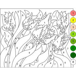 着色页: 魔法困难 (按数字着色) #216661 - 免费可打印着色页