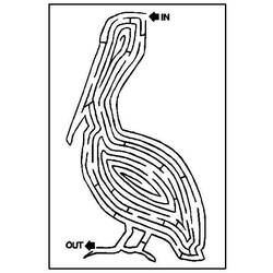 着色页: 迷宫 (教育的) #126566 - 免费可打印着色页