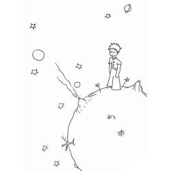 着色页: 小王子 (童话和故事) #182681 - 免费可打印着色页