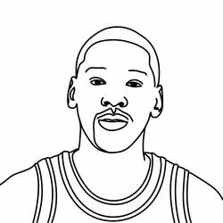 着色页: Michael Jordan (名人) #217841 - 免费可打印着色页