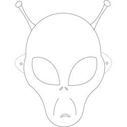 着色页: 外星人 (奇幻和冒险角色) #94696 - 免费可打印着色页