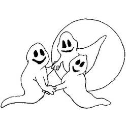 着色页: 幽灵 (奇幻和冒险角色) #95436 - 免费可打印着色页