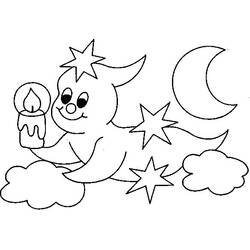 着色页: 幽灵 (奇幻和冒险角色) #95444 - 免费可打印着色页