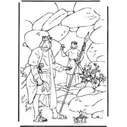 着色页: 国王 (奇幻和冒险角色) #106997 - 免费可打印着色页