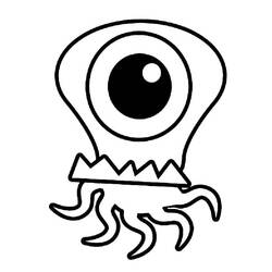 着色页: 怪物 (奇幻和冒险角色) #183720 - 免费可打印着色页