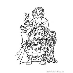 着色页: 食人魔 (奇幻和冒险角色) #102813 - 免费可打印着色页