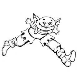 着色页: 食人魔 (奇幻和冒险角色) #102822 - 免费可打印着色页