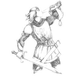 着色页: 王子 (奇幻和冒险角色) #105974 - 免费可打印着色页