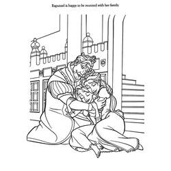着色页: 女王 (奇幻和冒险角色) #106503 - 免费可打印着色页
