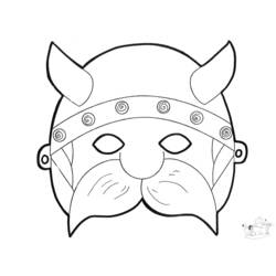 着色页: 维京人 (奇幻和冒险角色) #149351 - 免费可打印着色页