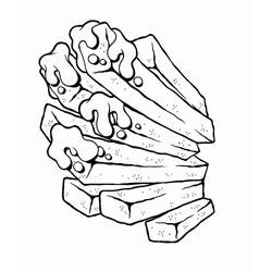 着色页: 薯条 (食物和营养) #209088 - 免费可打印着色页