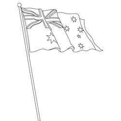 着色页: 澳大利亚 (地理和地点) #184051 - 免费可打印着色页