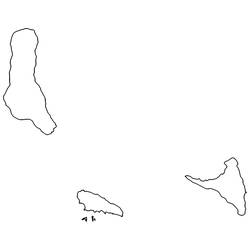 着色页: 科摩罗 (地理和地点) #191722 - 免费可打印着色页