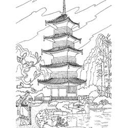 着色页: 日本 - 免费可打印着色页