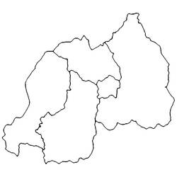 着色页: 卢旺达 (地理和地点) #191716 - 免费可打印着色页