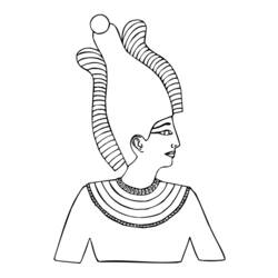 着色页: 埃及神话 (众神与女神) #111177 - 免费可打印着色页