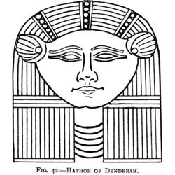 着色页: 埃及神话 (众神与女神) #111194 - 免费可打印着色页
